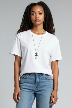 Chanel Fashion CC Pearl Necklace